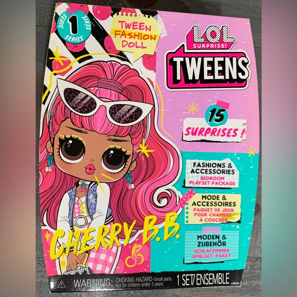 Cherry BB LOL Surprise Tweens Fashion Doll Includes Items Pictured